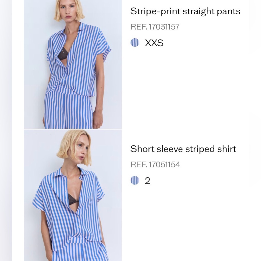 MANGO STRIPE-PRINT SET - Picture 3 of 3